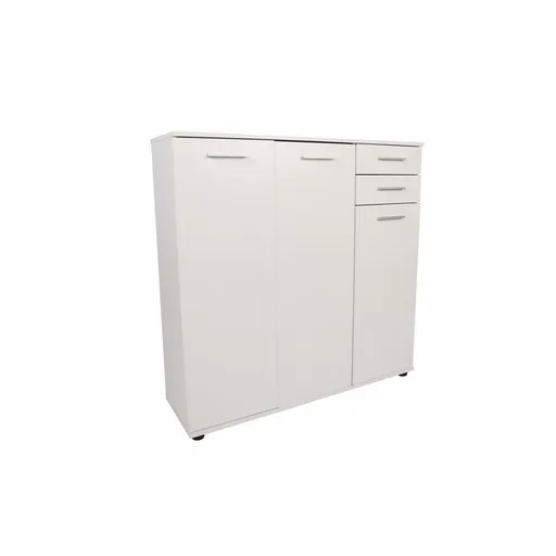 Skrinka na topánky Adre White