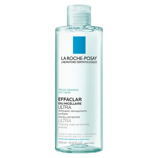 LA ROCHE-POSAY Effaclar čistiaca micelárna voda Ultra pre mastnú citlivú pleť 400 ml