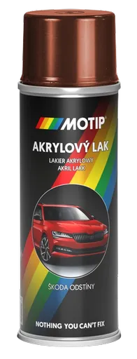 AUTOSPREJ ŠKODA - Metalíza na auto v spreji AC9892 - červená 0,2 L
