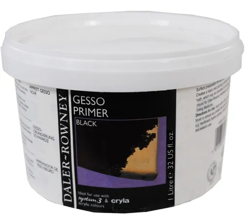 D&R ARTIST - Umelecký šeps čierna, 1 L