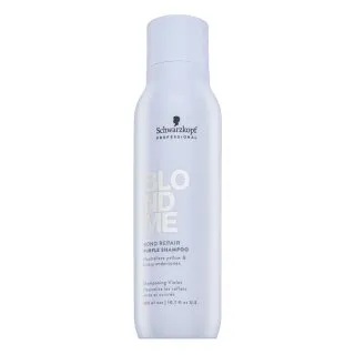 Schwarzkopf Professional BlondMe Bond Repair Purple Shampoo tónovací šampon pre neutralizáciu žltých tónov 300 ml
