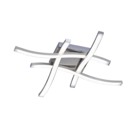 Reality Route led stropné osvetlenie nikel r62474107 RER62474107