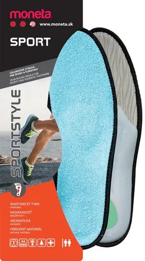 Moneta Športové vložky do obuvi Sportstyle - 42