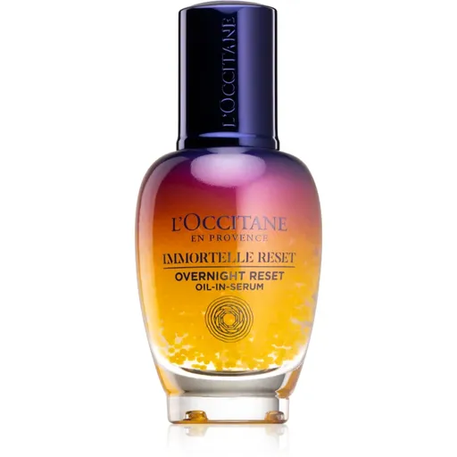 L’Occitane Immortelle Reset Overnight Reset Oil-in-Serum protivráskové rozjasňujúce sérum 30 ml