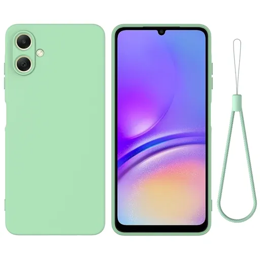 RUBBER Ochranný obal pre Samsung Galaxy A06 zelený
