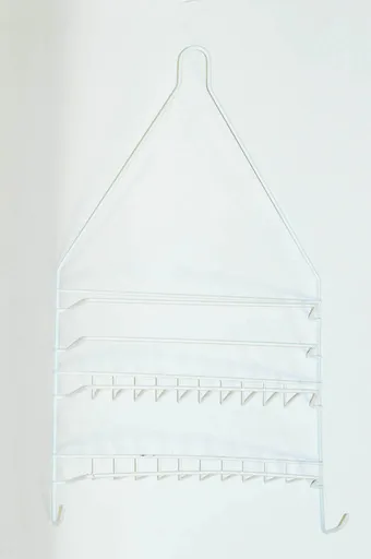 Polička 2-dielna biela s dvomi