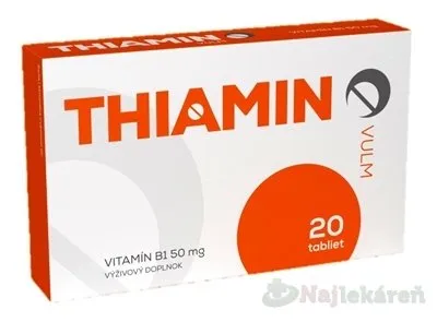VULM Thiamin 20 tabliet