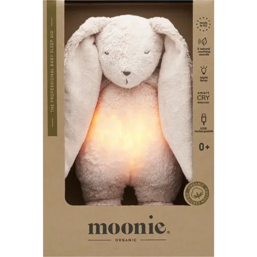 Moonie The Humming Friend 2.0 Organic Rose uspávačik s melódiou 1 ks