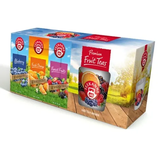 TEEKANNE Premium Fruit Teas 3 x 20 vrecúšok 140 g