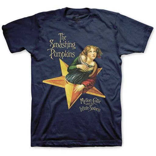 The Smashing Pumpkins tričko Mellon Collie Modrá M