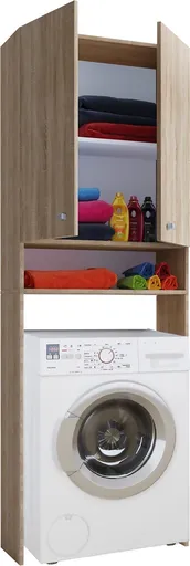 VCM Skříňka na pračku Lona, dub sonoma