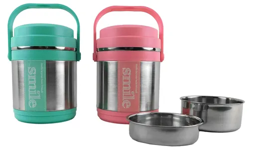 MAKRO - Jedlovka 1,6L rôzne farby s nápisom Smile