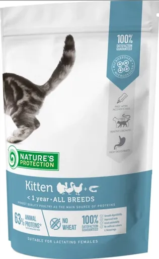 Natures Protection cat kitten poultry granule pre mačiatka 400 g