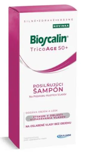 Bioscalin TricoAge 50+ POSILŇUJÚCI ŠAMPÓN 200ml