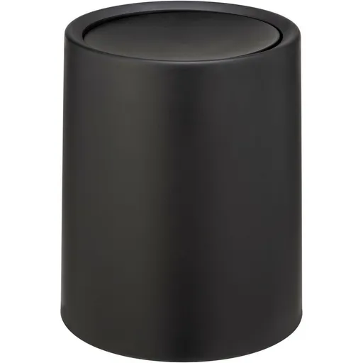Wenko Odpadkový kôš s výkyvným vekom Atri 6 l, čierna