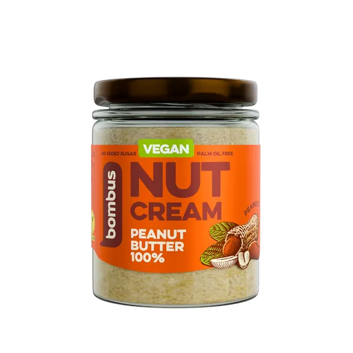 BOMBUS Nuts energy 100% arašidový krém 300 g