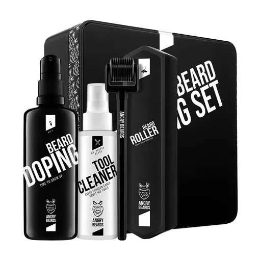 ANGRY BEARDS Beard Growing Darčekové balenie pre mužov