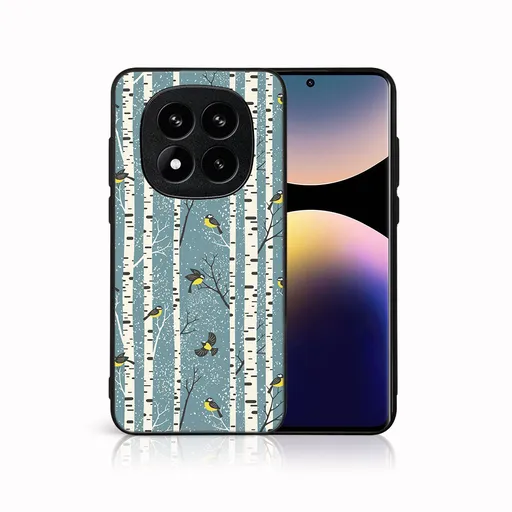 MY ART Kryt s vianočným dizajnom Xiaomi Redmi Note 14 Pro+ 5G BIRCH (072)