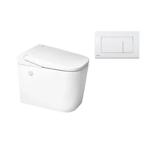 Ultimax stojace WC s technológiou OptimFlush vrátane nádržky a nástenného tlačidla SATOFSHFS3.B20