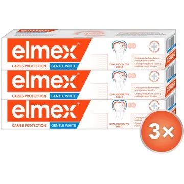 ELMEX Caries Protection Whitening 3 × 75 ml (8590232000272)