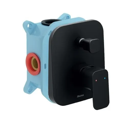 Ravak 10° Free black sprchová batéria bez podomietkového telesa čierna X070158