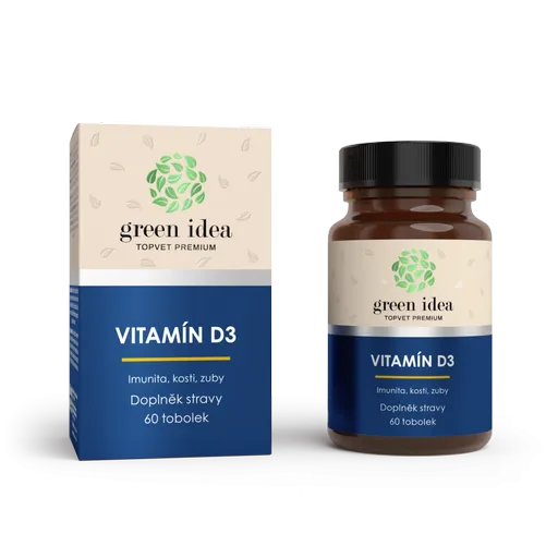 Vitamín D3 – kapsuly 60 ks – Green idea