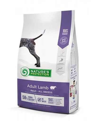 Natures Protection dog adult all breed lamb 12kg