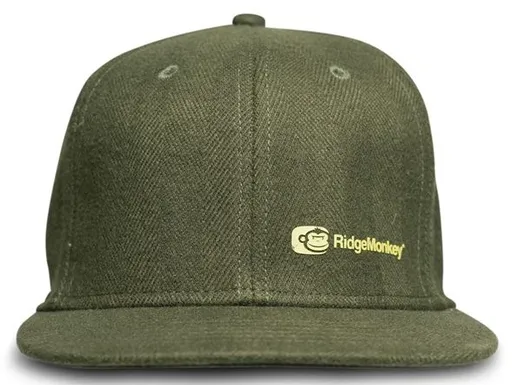 Ridgemonkey šiltovka apearel dropback snapback cap green