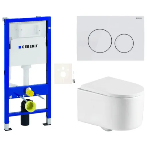 Závesný wc set do ľahkých stien / predstenová SAT SIKOGESTOR72D20