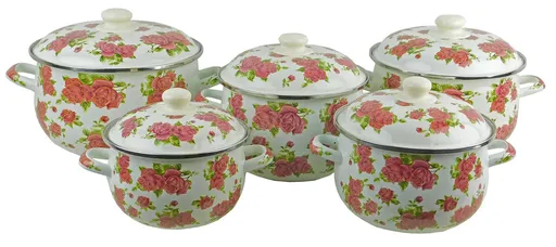 MAKRO - Hrnce sada 5ks smalt