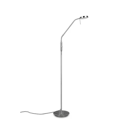 Trio Monza led stojaca lampa nikel 423310107 TR423310107