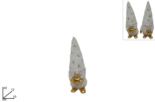 MAKRO - Škriatok vianočný 30cm rôzne druhy