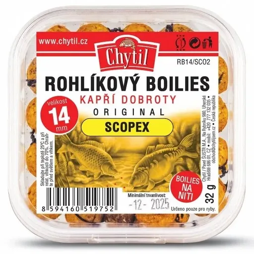 Chytil rohlíkové boilies 14 mm 32 g - perník