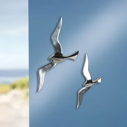 Gilde Nástěnná dekorace Létající pták, 48 cm