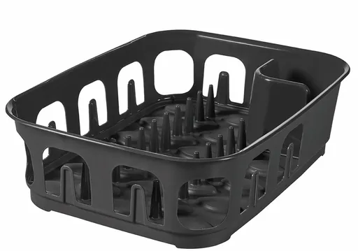 CURVER Odkvapkávač ESSENTIALS obdĺžnik | tmavosivá