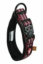 Obojok pre psov BIVOUAK nastaviteľný 25-35cm červený Zolux