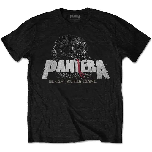 Pantera tričko Snake Logo Čierna XL