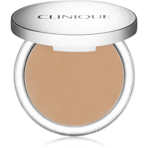 Clinique Stay-Matte Sheer Pressed Powder zmatňujúci púder pre mastnú pleť odtieň 04 Stay Honey 7.6 g