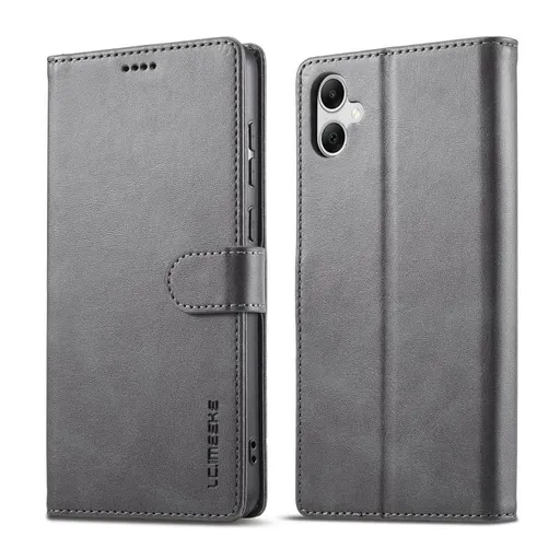 IMEEKE Peňaženkový obal pre Samsung Galaxy A07 šedý