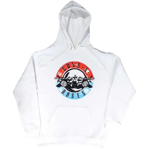 Guns N’ Roses mikina Motorcross Logo Biela S