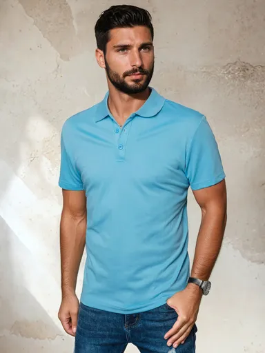 Pánske polo tričko Modrý lak DSTREET PX0552