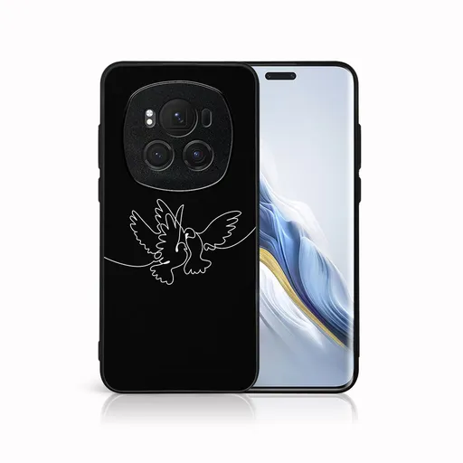 MY ART Ochranný kryt pre Honor Magic6 Pro 5G WHITE DOVE (195)