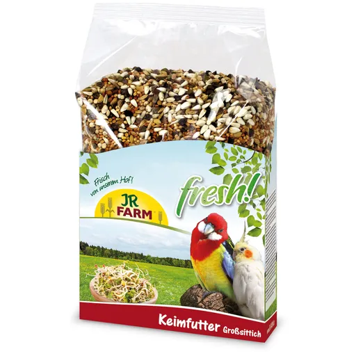 JR FARM nakličovacia zmes semien pre rozely a korely 1kg