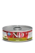 N&D CAT QUINOA Adult Urinary Duck & Cranberry 80g 1 + 1 Zadarmo