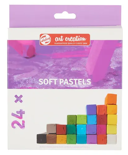TALENS - Sada mäkkých pastelov 24 ks