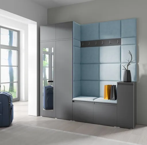 ArtPK Predsieň AMY 26 | sivá so zrkadlom farebné prevedenie: Trinity 22