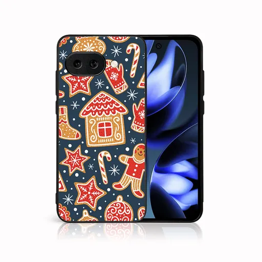 MY ART Kryt s vianočným dizajnom Google Pixel 9a CHRISTMAS (069)