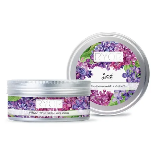 RYOR Výživné telové maslo s vôňou Orgovánu 200 ml