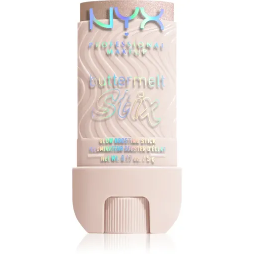 NYX Professional Makeup Buttermelt Glow Stix rozjasňujúca tyčinka odtieň 01 Big Melt Energy 5 g