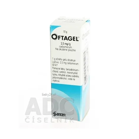 OFTAGEL 2,5 mg/g